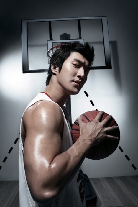 Choi Si Won on the cover of Men’s Health magazine